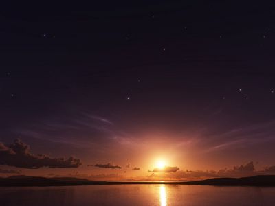 Stupenda Sunset sul Mare - wallpaper preview