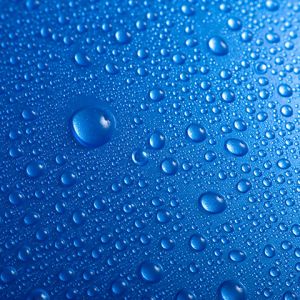 Gocce d'acqua blu