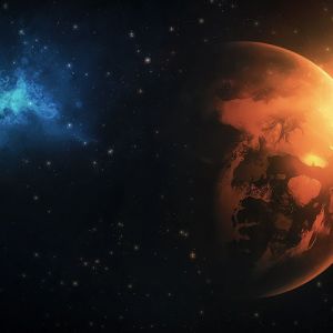 Pianeta Misteriosa nello Spazio