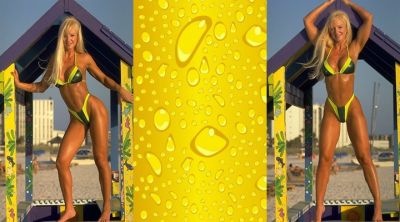 Glamour da Spiaggia in Giallo