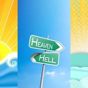 Concetto di Paradiso e Inferno