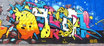 Arte Graffiti Vivace - wallpaper preview