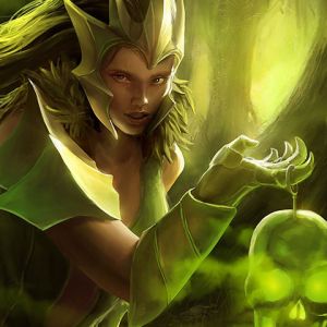 Guerriera Fantastica con Teschio