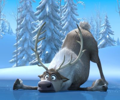Personaggio Renna di Frozen - wallpaper preview