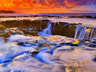 Stupenda Sunset sull'Oceano - wallpaper preview