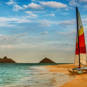 Vela su Spiaggia Tropicale