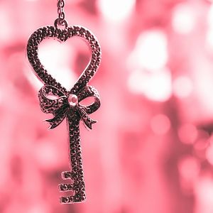 Chiave a forma di cuore