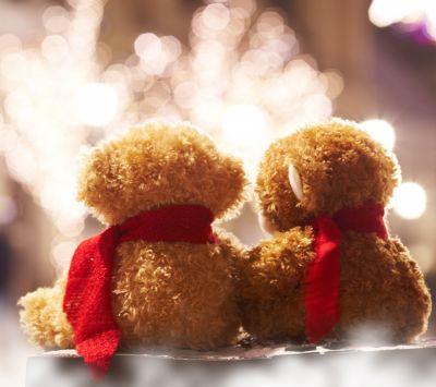 Orsetti di Peluche con Sciarpe - wallpaper preview