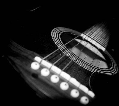 Primo Piano di Chitarra Acustica - wallpaper preview
