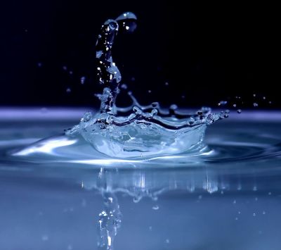 Spruzzo d'Acqua Astratto