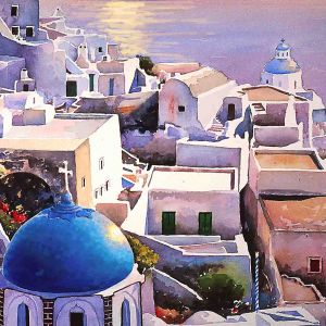 Tramonto a Santorini