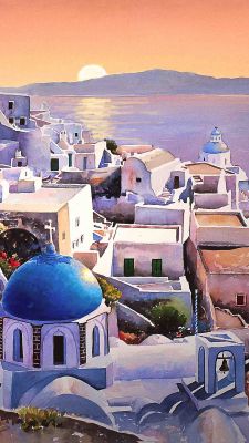 Tramonto a Santorini