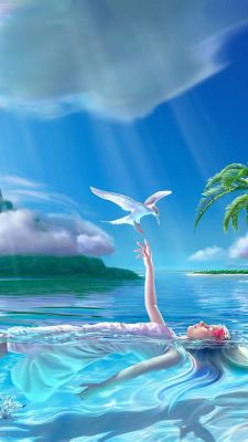 Fantasia Acquatica Serena - wallpaper preview