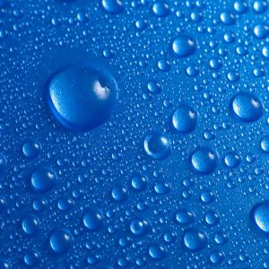 Gocce d'acqua blu