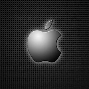 Logo Apple su Sfondo Scuro