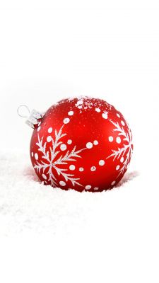 Palla di Natale Rossa
