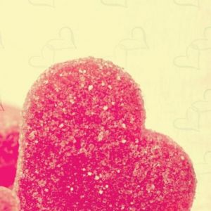 Caramella a Forma di Cuore