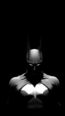 Batman Silhouette Scura - wallpaper preview