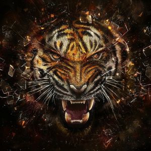 Tigre Feroce che Ruggisce