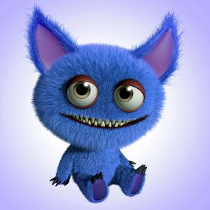 Mostro Blu Carino