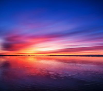 Tramonto Vivace sul Mare