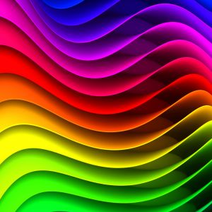 Pattern di Onde Colorate