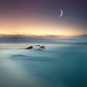 Sereno Tramonto sull'Oceano
