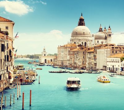 Vista del Canal Grande di Venezia - wallpaper preview