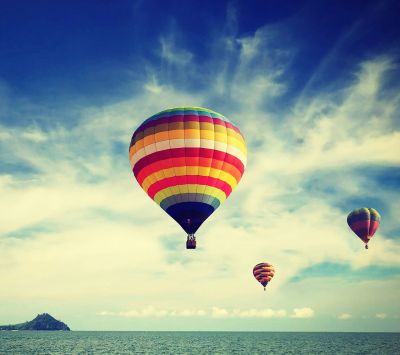 Palloni Aerostatici Colorati