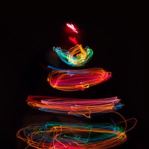 Tracce di Luce Colorate