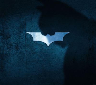Sfondo Scuro Logo Batman - wallpaper preview