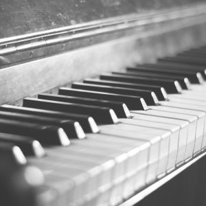 Tasti del Pianoforte in Primo Piano