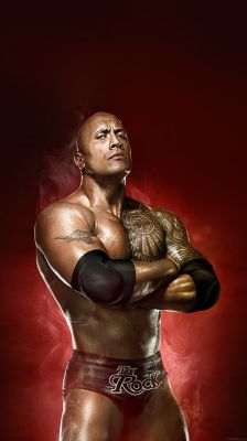 Il Campione di Wrestling The Rock - wallpaper preview