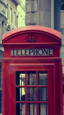 Cabina Telefonica Rossa - wallpaper preview