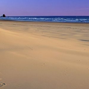 Tranquillo Tramonto sulla Spiaggia