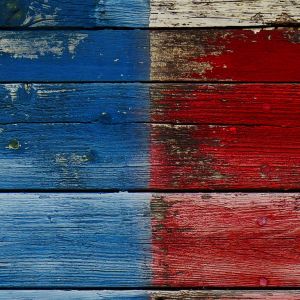Texture di Legno della Bandiera Francese