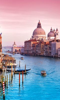 Canale di Venezia al Tramonto - wallpaper preview