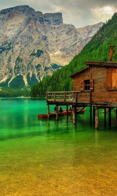 Lago Montano Scenico - wallpaper preview