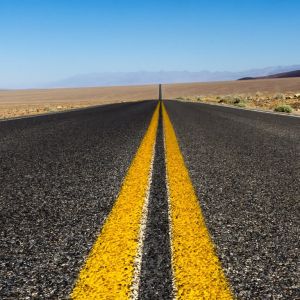 Paesaggio di Strada Aperta