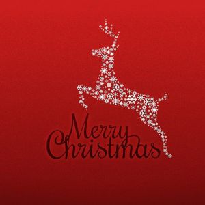 Sfondo Renna di Natale