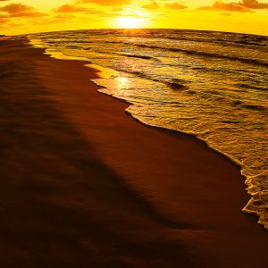 Tramonto Dorato sull'Oceano