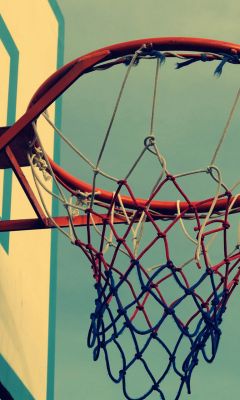 Primo Piano del Canestro da Basket - wallpaper preview