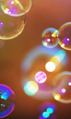 Bolle Colorate e Luci - wallpaper preview