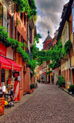 Affascinante strada europea - wallpaper preview