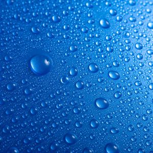 Gocce d'acqua blu