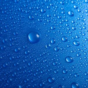 Gocce d'acqua blu