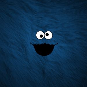 Sfondo Carino Cookie Monster