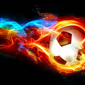 Palla da Calcio Infuocata