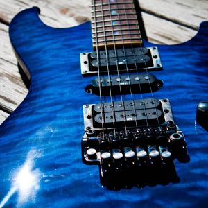 Chitarra Elettrica Blu
