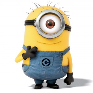 Divertente Personaggio Minion